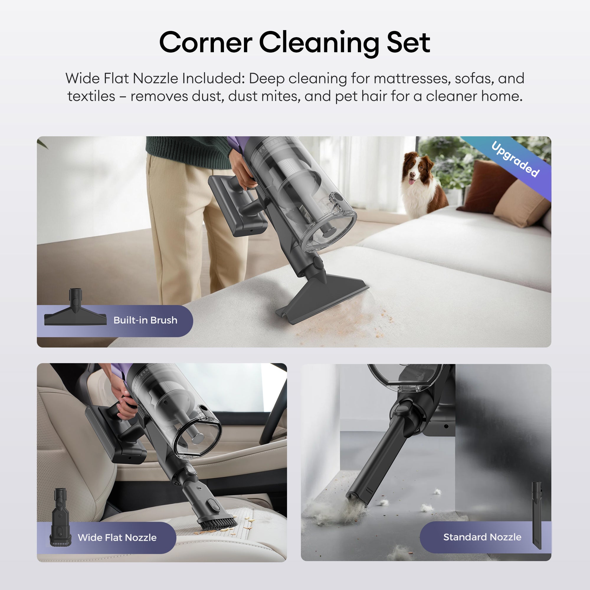 Ultenic U18 PowerPro Cordless Stick Vacuum Cleaner