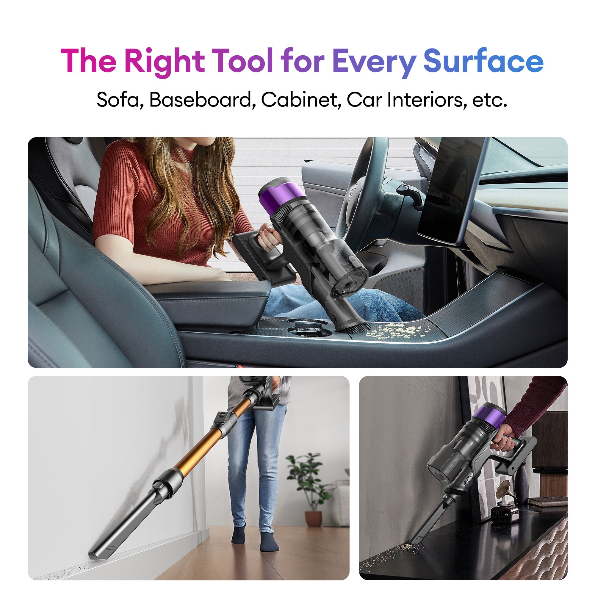 Ultenic U20 Cordless Vacuum Cleaner - Black friday best seller