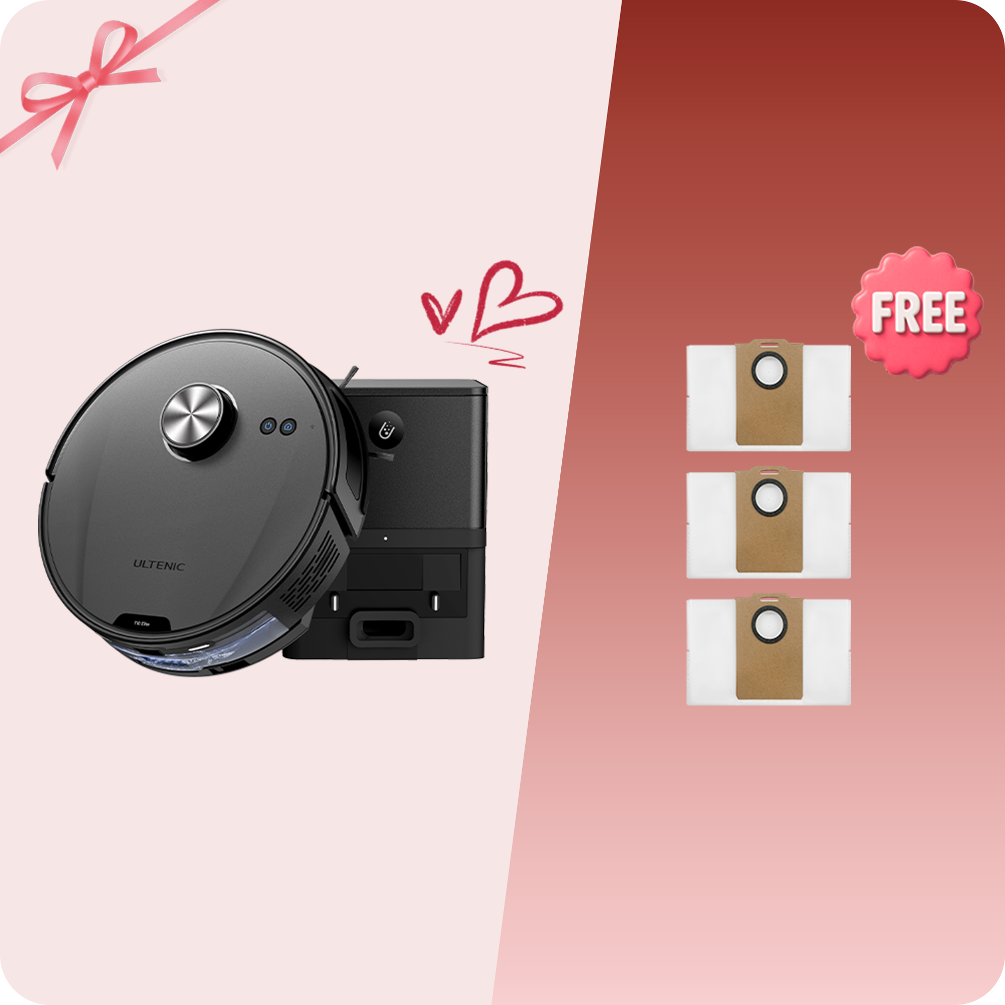 Ultenic T10 Lite Robot Vacuum Cleaner with Mop