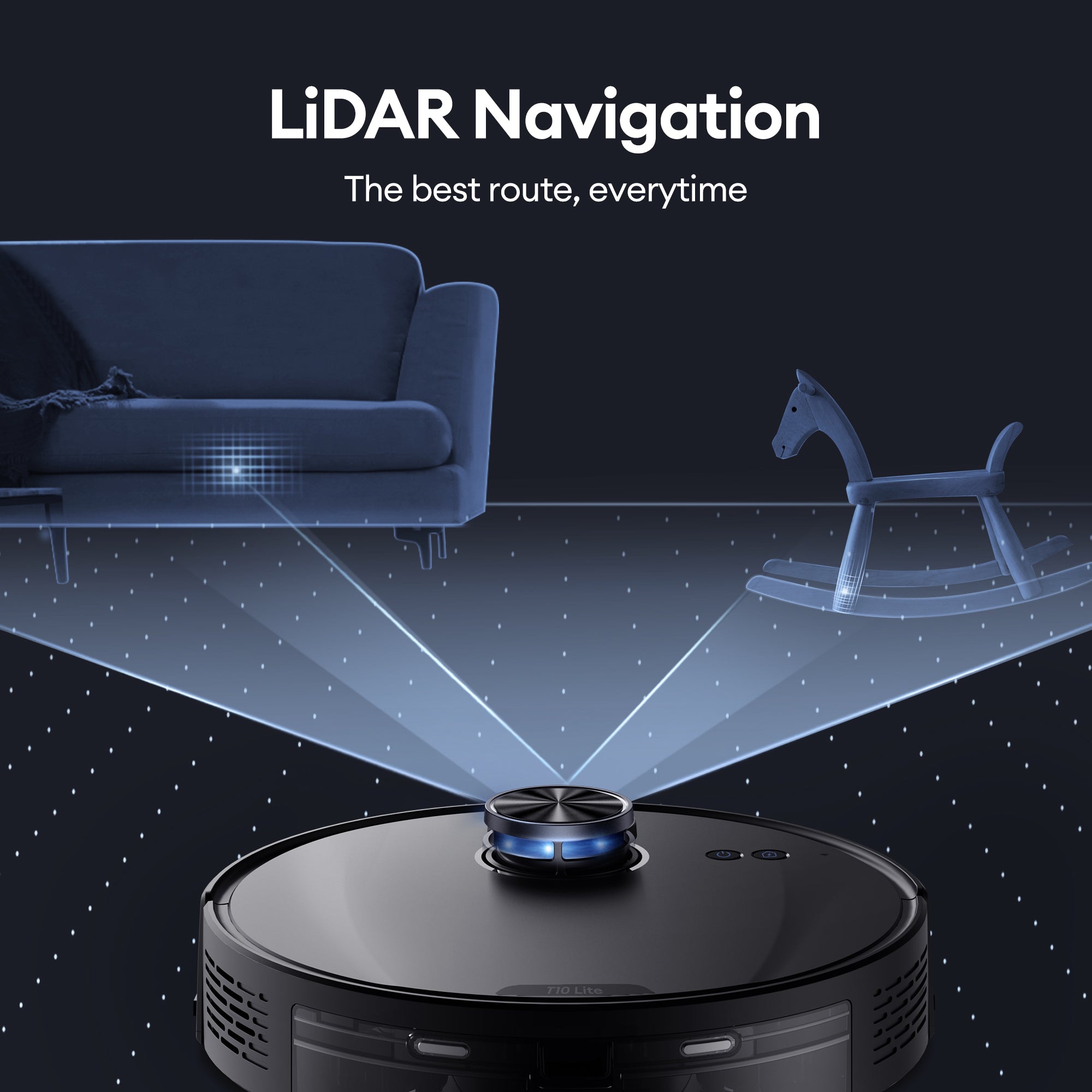 Ultenic T10 Lite Robot Vacuum Cleaner with Mop