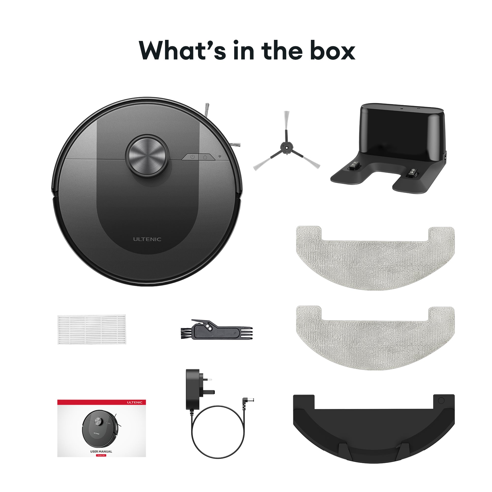 Ultenic D10 Powerful Robot Vacuum Cleaner with Mop